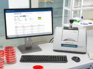 MAAP-IR on computer screen in lab environment